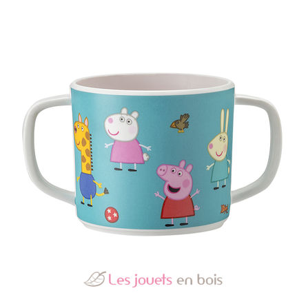 Double-handled cup Peppa Pig PJ-PI904K Petit Jour 2