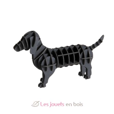 3D Paper model - Dachshund FRI-11610 Fridolin 3