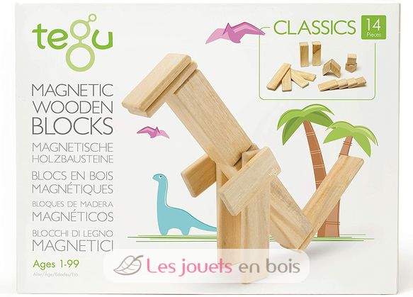 14-Piece Set Natural TG-14P-NAT-306T Tegu 15