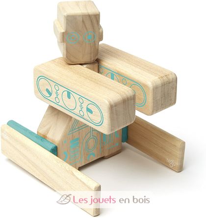 Magnetic wooden blocks Magbot TG-MGB-TL1-405T Tegu 5