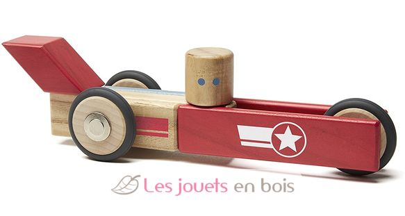 Magnetic wooden blocks Dardevil TG-DDV-OGL-411T Tegu 7