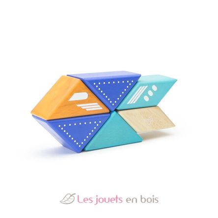 Travel Pals - Jet Plane 6 pcs TG-PAL-JET-706T Tegu 5