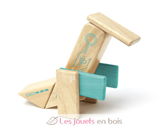 Magnetic wooden blocks Robo TG-RBO-TL1-405T Tegu 4