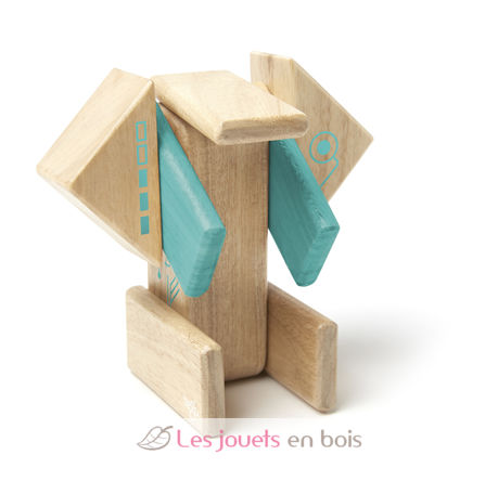 Magnetic wooden blocks Robo TG-RBO-TL1-405T Tegu 2