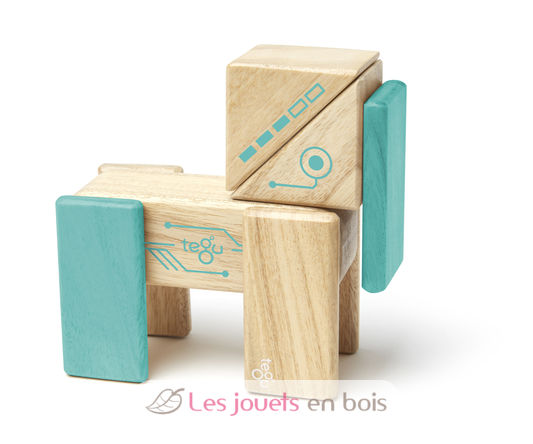 Magnetic wooden blocks Robo TG-RBO-TL1-405T Tegu 5