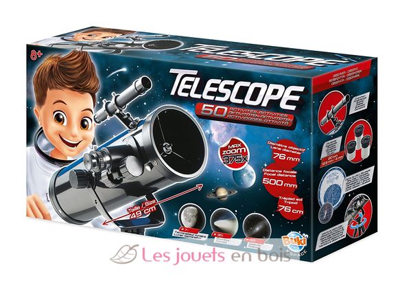 Telescope 50 activities BUK-TS008B Buki France 1