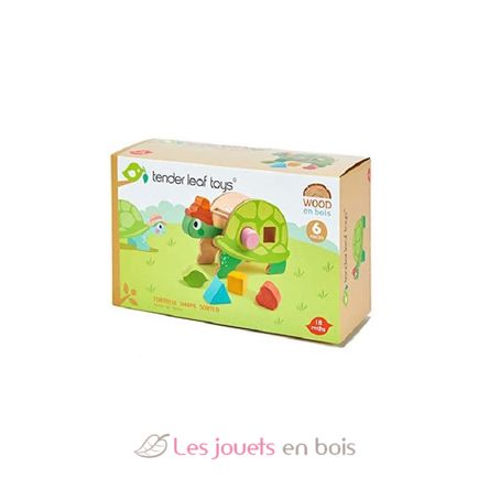 Tortoise Shape Sorter TL8456 Tender Leaf Toys 5