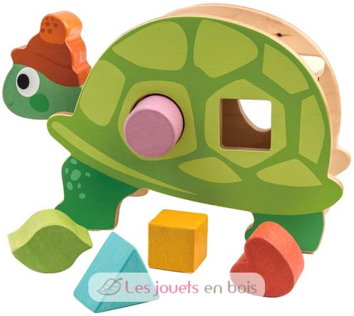 Tortoise Shape Sorter TL8456 Tender Leaf Toys 2