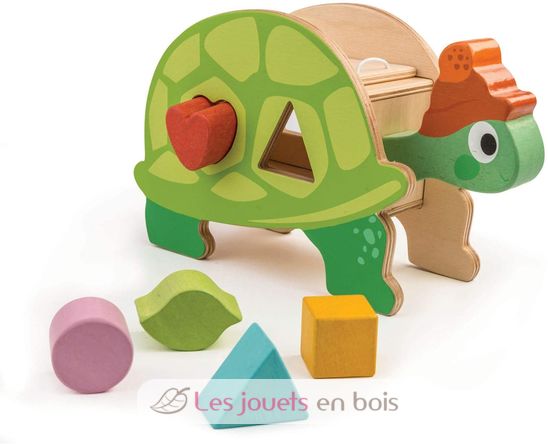 Tortoise Shape Sorter TL8456 Tender Leaf Toys 1