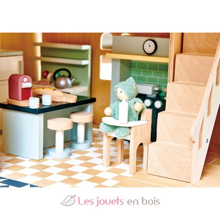 Kitchen furniture for dolls house TL8153 Tender Leaf Toys 2