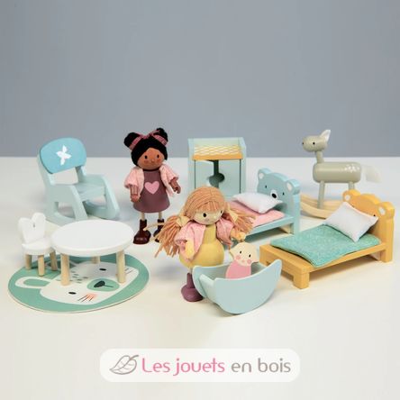 Childrens Room furniture for dolls house TL8155 Tender Leaf Toys 2