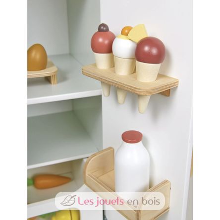 Wooden Refrigerator TL8208 Tender Leaf Toys 7