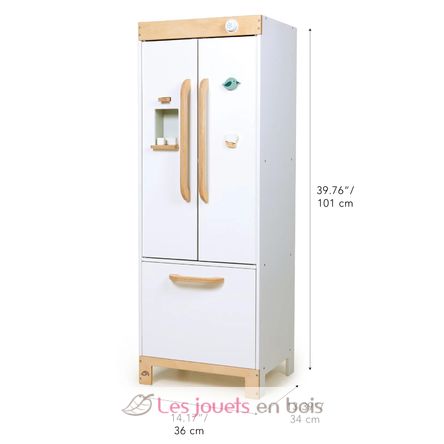 Wooden Refrigerator TL8208 Tender Leaf Toys 5