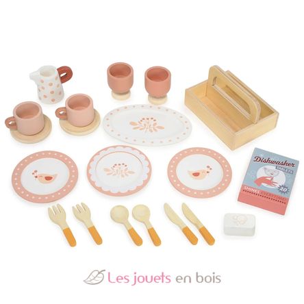 Kitchen dresser and dishwasher TL8210 Tender Leaf Toys 3
