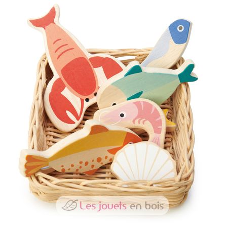 Seafood Basket TL8289 Tender Leaf Toys 2