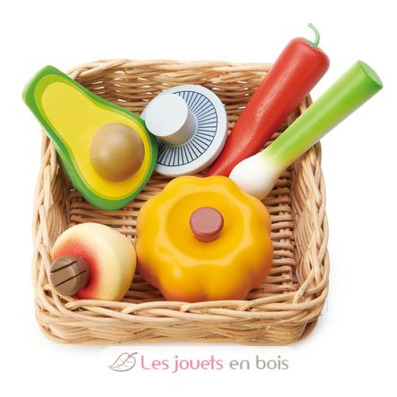 Veggie Basket TL8290 Tender Leaf Toys 2