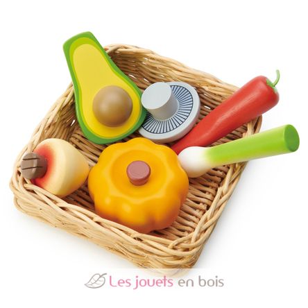 Veggie Basket TL8290 Tender Leaf Toys 1