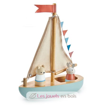 Sailaway Boat TL8382 Tender Leaf Toys 3