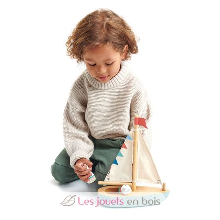 Sailaway Boat TL8382 Tender Leaf Toys 5