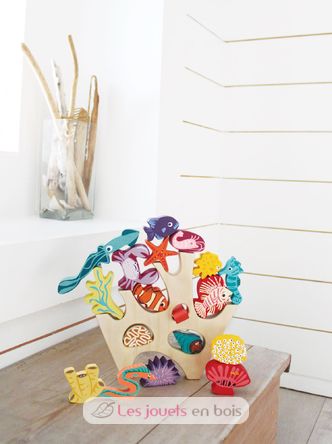 Stacking Coral Reef TL8410 Tender Leaf Toys 3