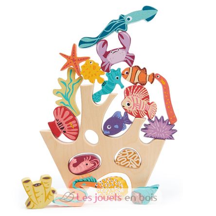 Stacking Coral Reef TL8410 Tender Leaf Toys 4