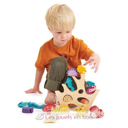 Stacking Coral Reef TL8410 Tender Leaf Toys 7