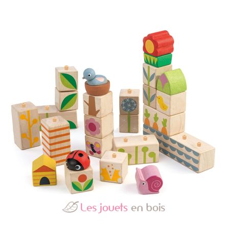 Garden Blocks TL8453 Tender Leaf Toys 1