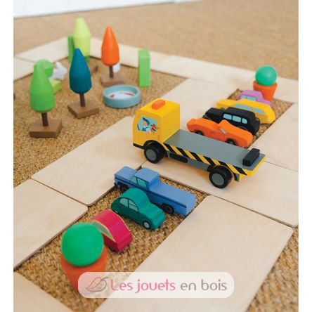 Stacking cars TL8663 Tender Leaf Toys 5