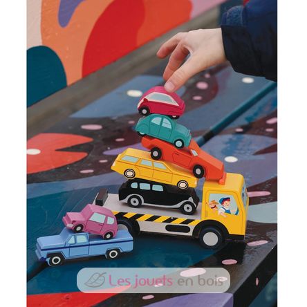 Stacking cars TL8663 Tender Leaf Toys 7