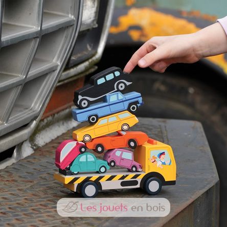 Stacking cars TL8663 Tender Leaf Toys 8
