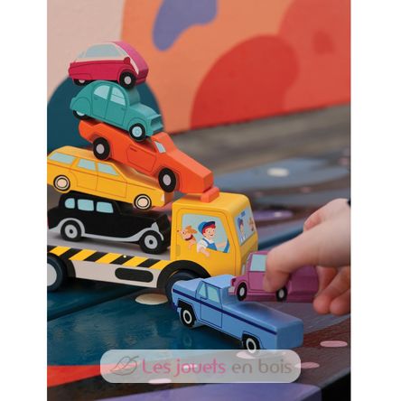 Stacking cars TL8663 Tender Leaf Toys 9