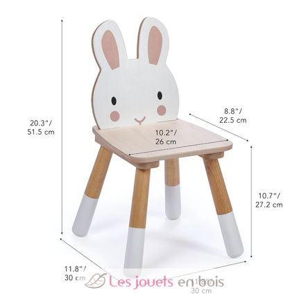 Forest Rabbit Chair TL8812 Tender Leaf Toys 5
