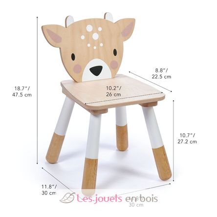 Forest Deer Chair TL8814 Tender Leaf Toys 3