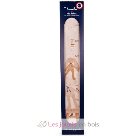 Wooden Height Chart Natural Bear MA0262 Maïlou Tradition 2