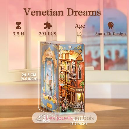 Book Nook Venetian Dreams T-TQ143 Tonecheer 3