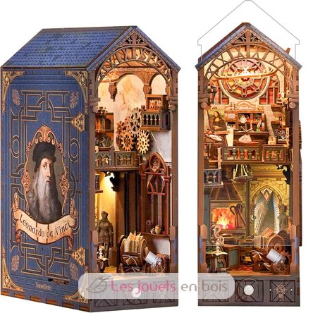 Book Nook Leonardo da Vinci T-TQ135 Tonecheer 1