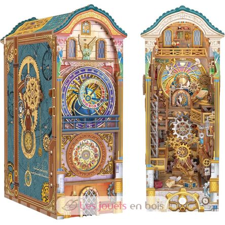 Book Nook Clock Tower T-TQ136 Tonecheer 2