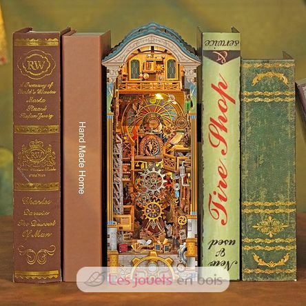 Book Nook Clock Tower T-TQ136 Tonecheer 6