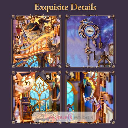 Book Nook Magic Stars Room T-TQ142 Tonecheer 4