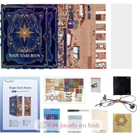 Book Nook Magic Stars Room T-TQ142 Tonecheer 7