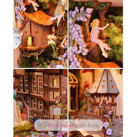 Book Nook Shakespeare's verse T-TQ129 Tonecheer 4