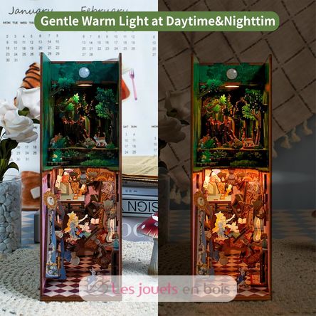 Book Nook Alice in Wonderland T-TQ128 Tonecheer 5