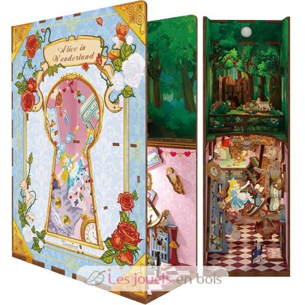Book Nook Alice in Wonderland T-TQ128 Tonecheer 1