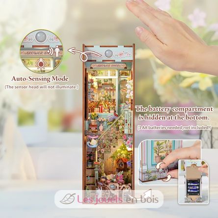 Book Nook Flower shop T-TQ141 Tonecheer 4