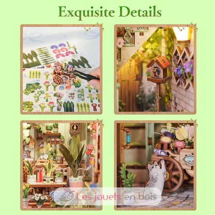 Book Nook Flower shop T-TQ141 Tonecheer 5