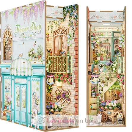 Book Nook Flower shop T-TQ141 Tonecheer 1