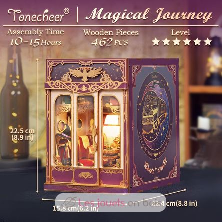 Book Nook Infinity Train Magical Journey T-TQ441 Tonecheer 2