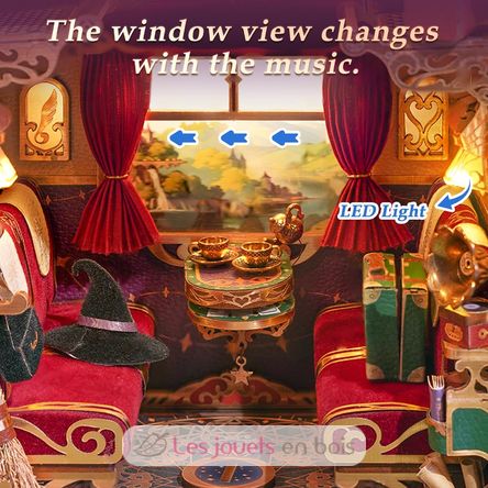 Book Nook Infinity Train Magical Journey T-TQ441 Tonecheer 3