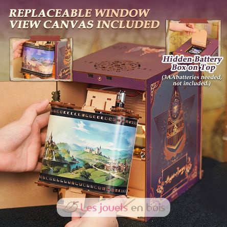 Book Nook Infinity Train Magical Journey T-TQ441 Tonecheer 4