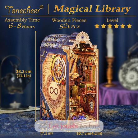 Book Nook Magical library T-TQ134 Tonecheer 3